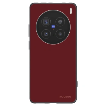 Picasee silikonski črni ovitek za Vivo X200 Pro - Red Bliss