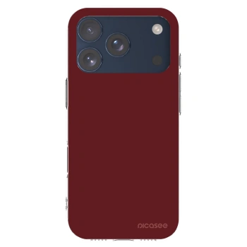Picasee silikonski prozorni ovitek za Apple iPhone 17 Pro - Red Bliss