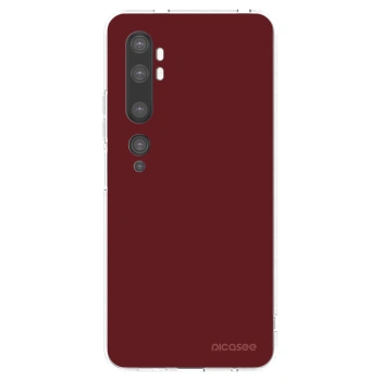 Picasee silikonski prozorni ovitek za Xiaomi Mi Note 10 (Pro) - Red Bliss