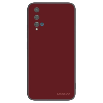 Picasee silikonski črni ovitek za Huawei Nova 5T - Red Bliss