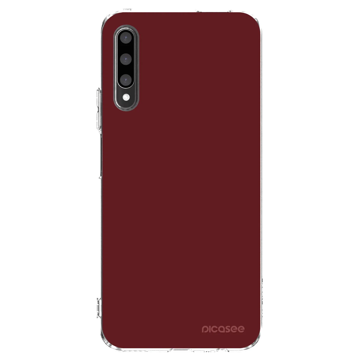 Picasee silikonski prozorni ovitek za Honor 9X Pro - Red Bliss