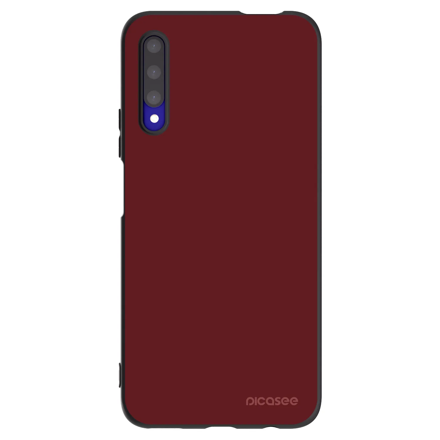 Picasee silikonski črni ovitek za Honor 9X Pro - Red Bliss