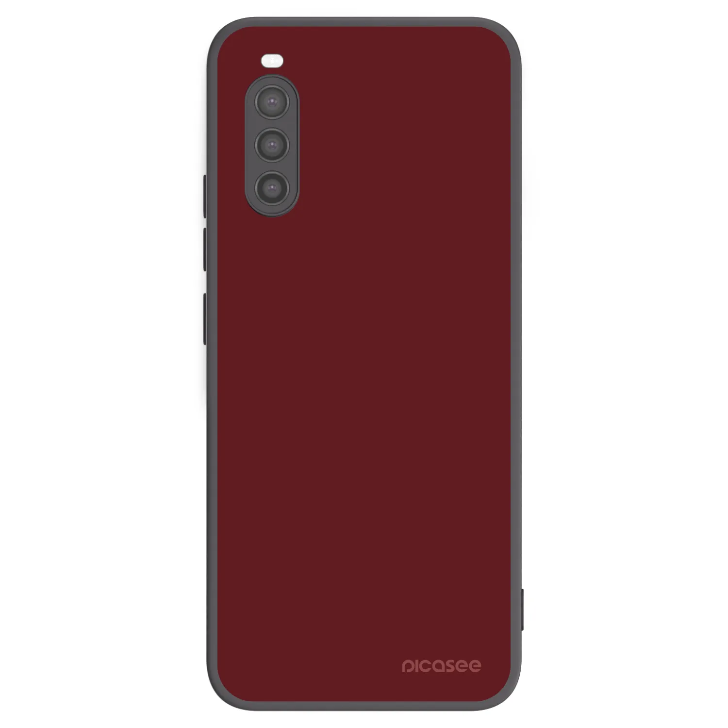 Picasee silikonski črni ovitek za Sony Xperia 10 II - Red Bliss