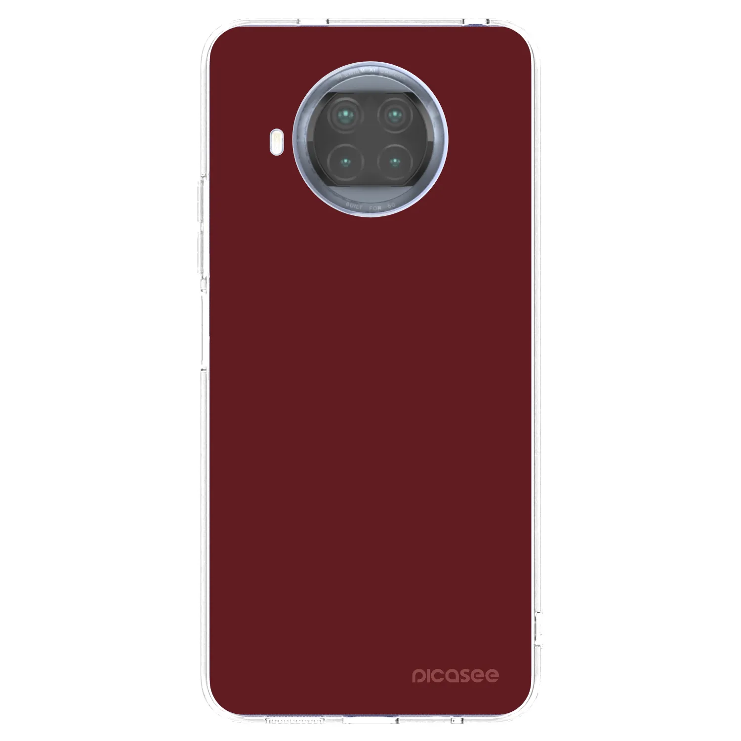 Picasee silikonski prozorni ovitek za Xiaomi Mi 10T Lite - Red Bliss