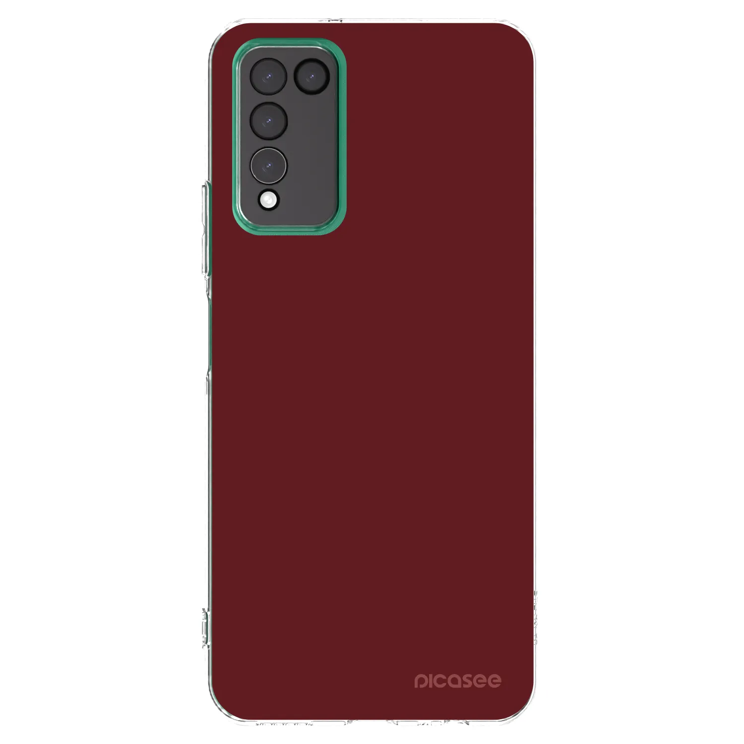 Picasee silikonski prozorni ovitek za Honor 10X Lite - Red Bliss