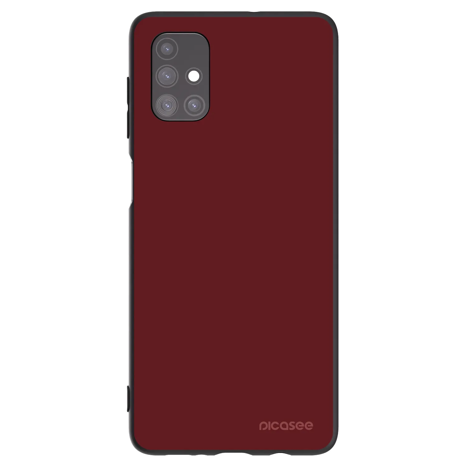 Picasee silikonski črni ovitek za Samsung Galaxy M51 M515F - Red Bliss