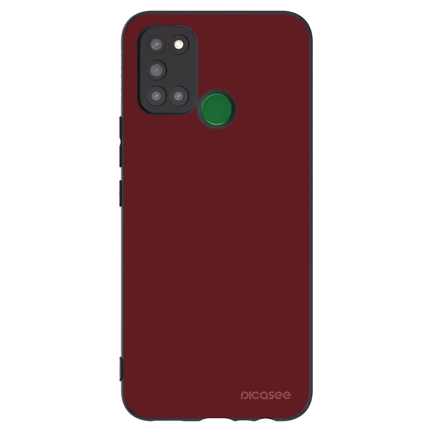 Picasee silikonski črni ovitek za Realme 7i - Red Bliss