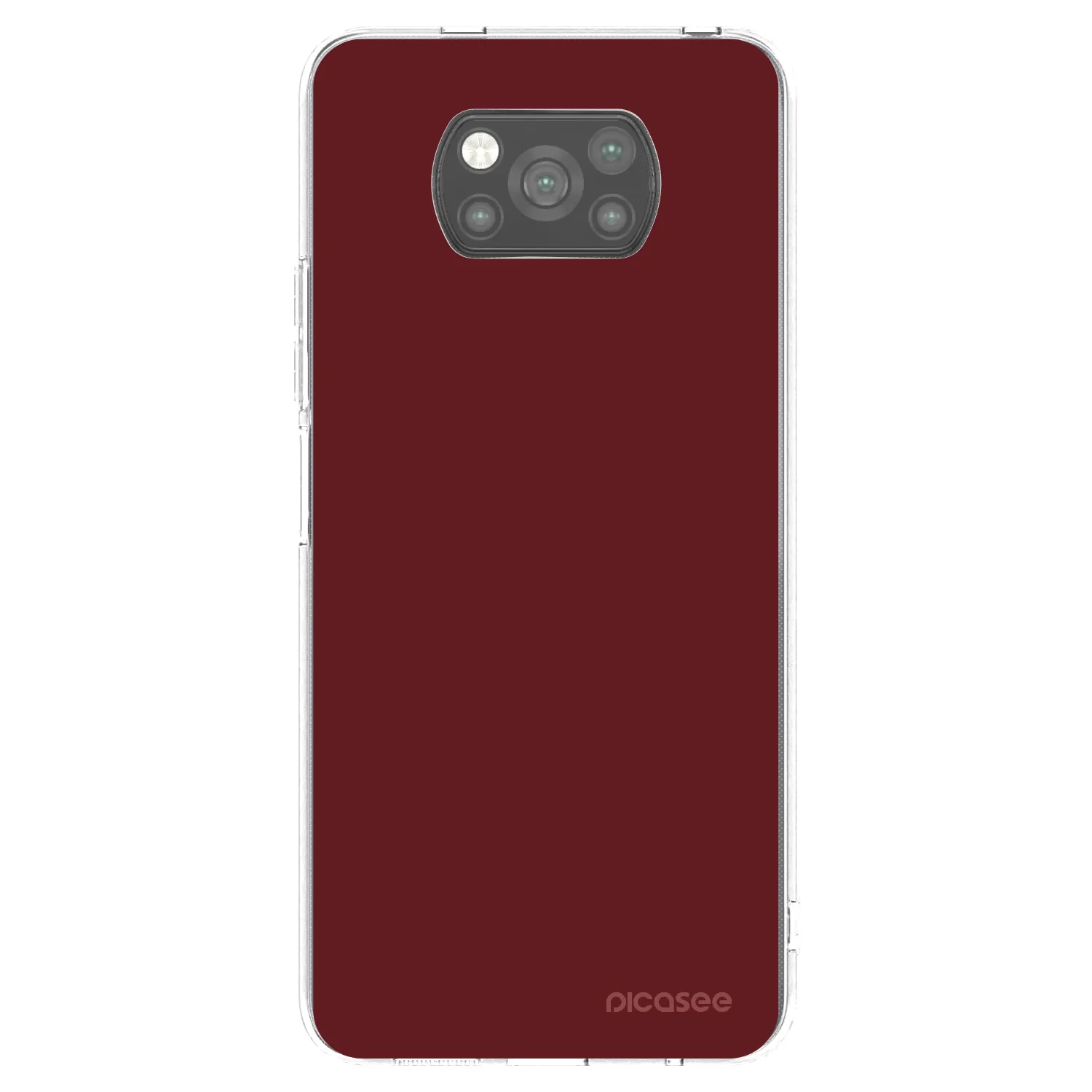 Picasee silikonski črni ovitek za Xiaomi Poco X3 Pro - Red Bliss