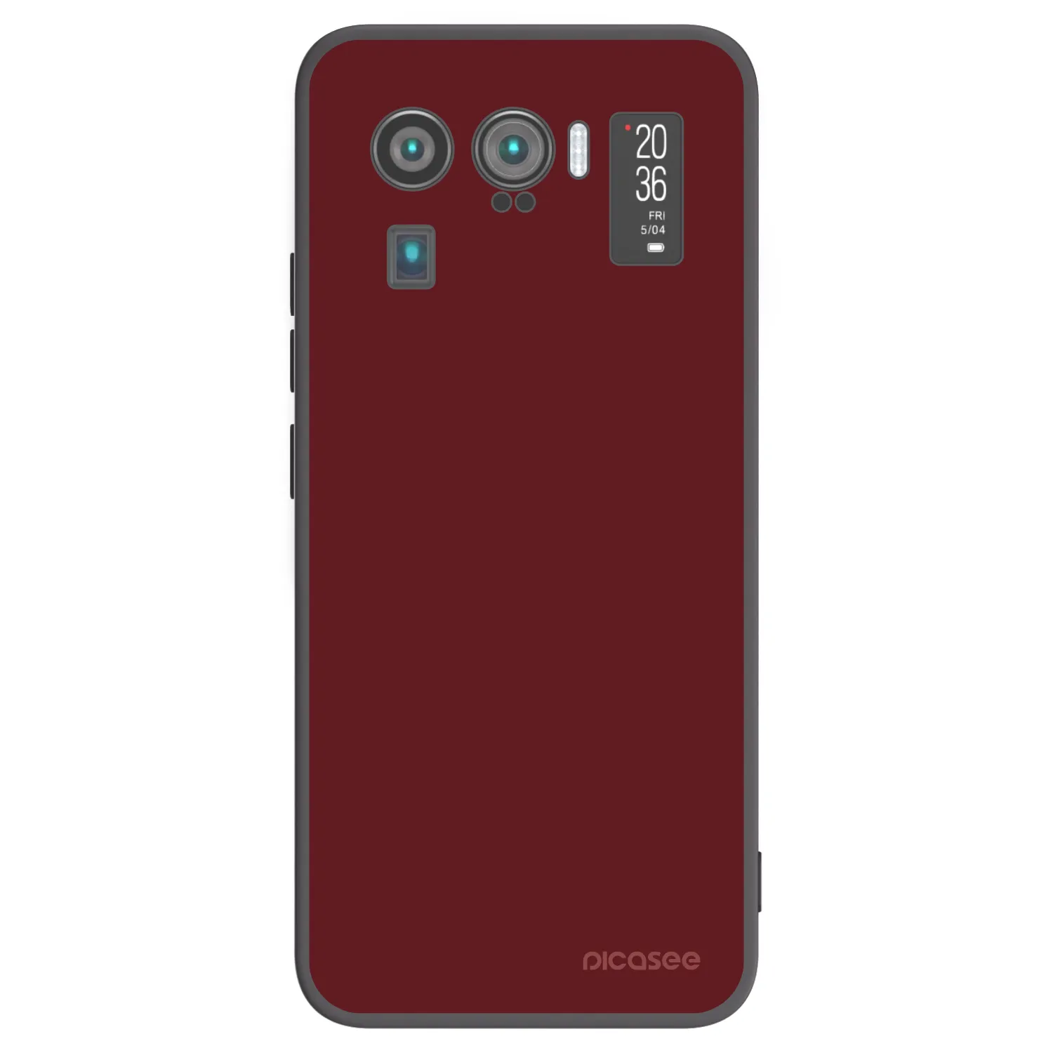 Picasee silikonski črni ovitek za Xiaomi Mi 11 Ultra - Red Bliss