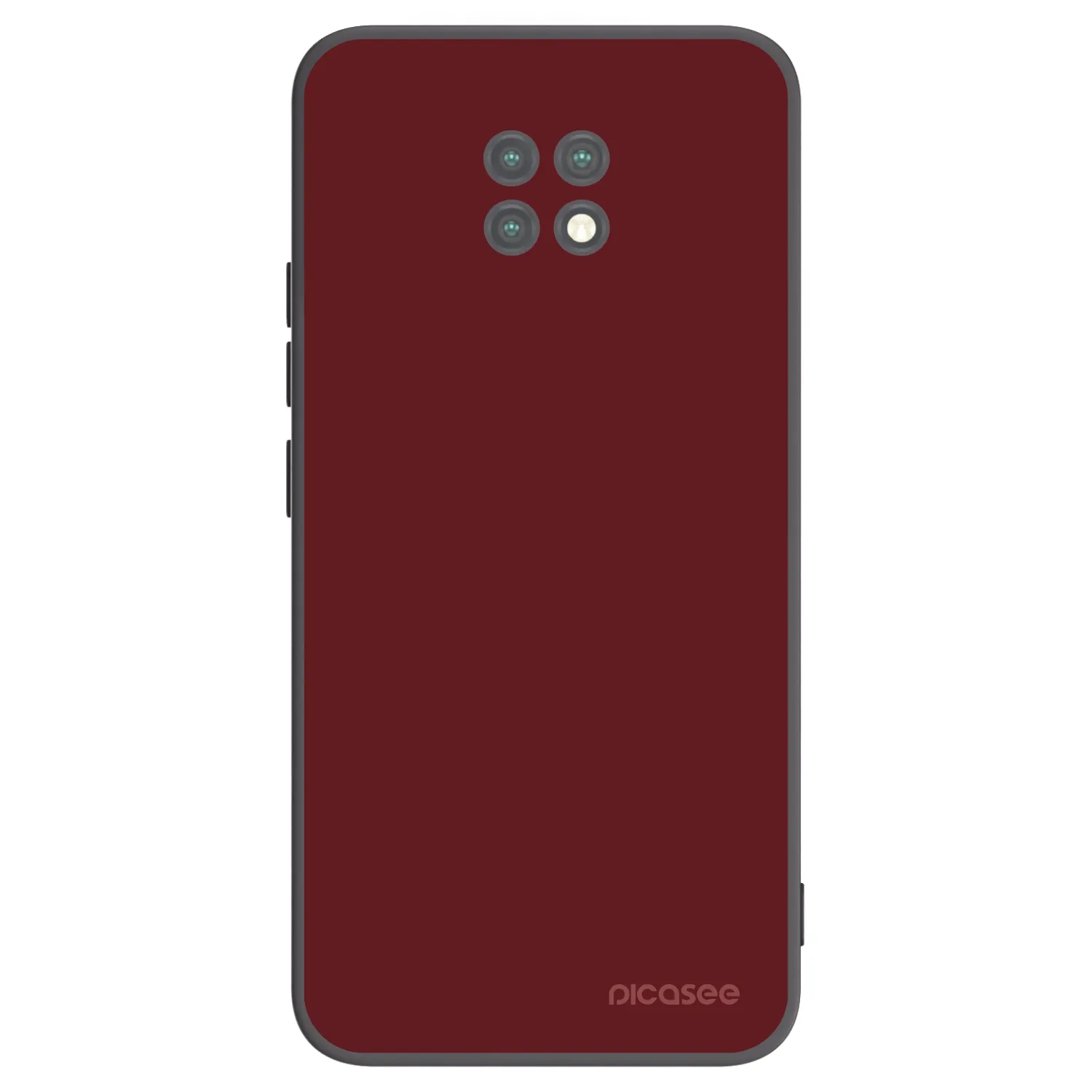 Picasee silikonski črni ovitek za Xiaomi Redmi Note 9T - Red Bliss