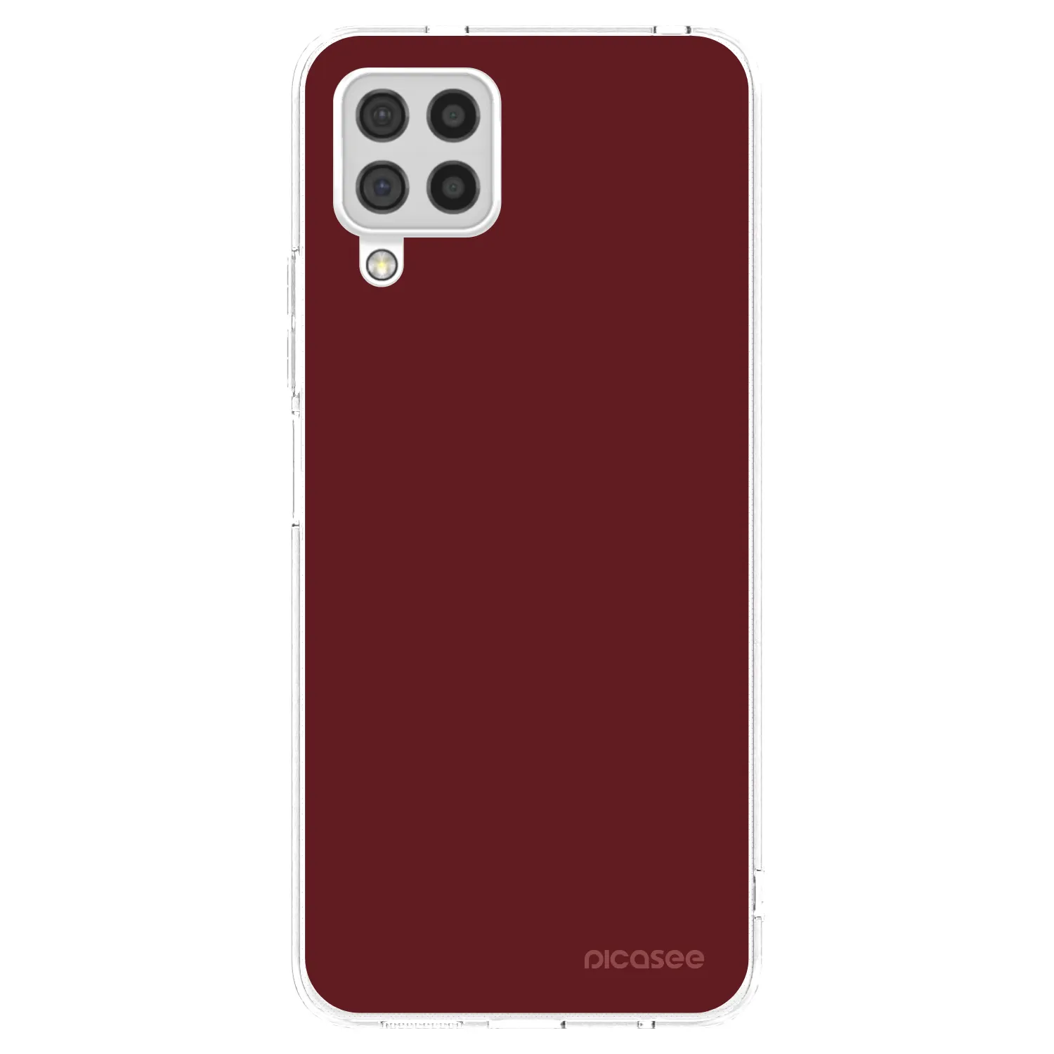 Picasee silikonski prozorni ovitek za Samsung Galaxy A22 A225F 4G - Red Bliss