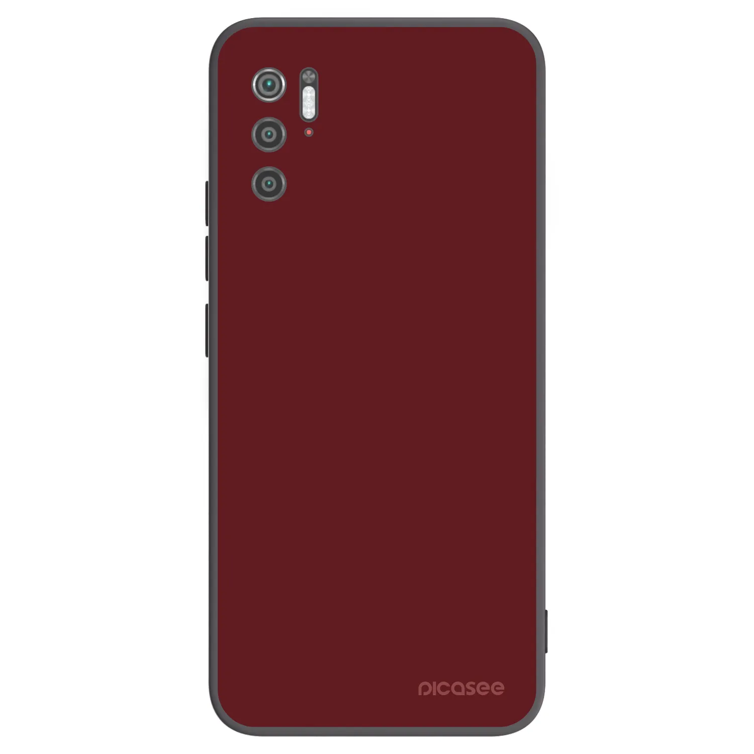 Picasee silikonski črni ovitek za Xiaomi Poco M3 Pro 5G - Red Bliss