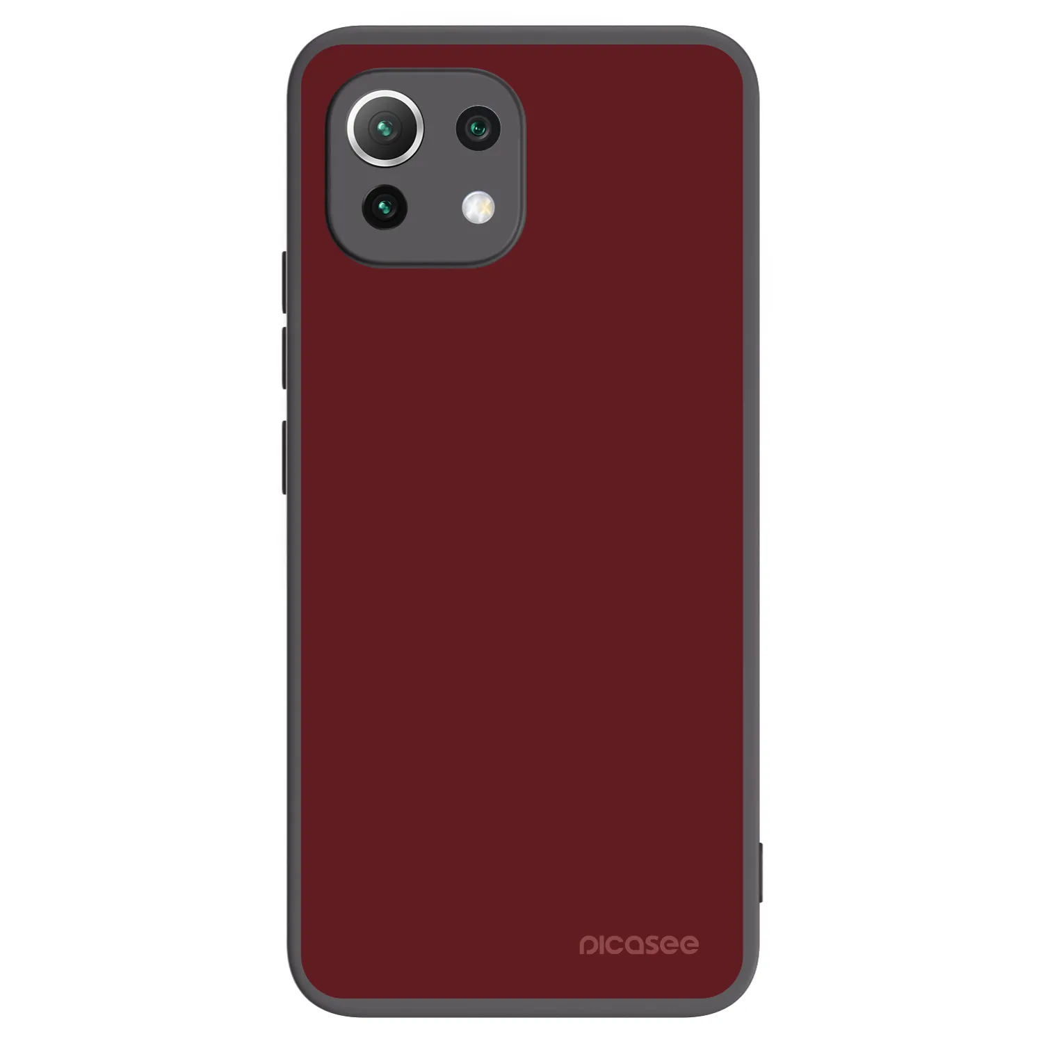 Picasee silikonski črni ovitek za Xiaomi 11 Lite 5G NE - Red Bliss