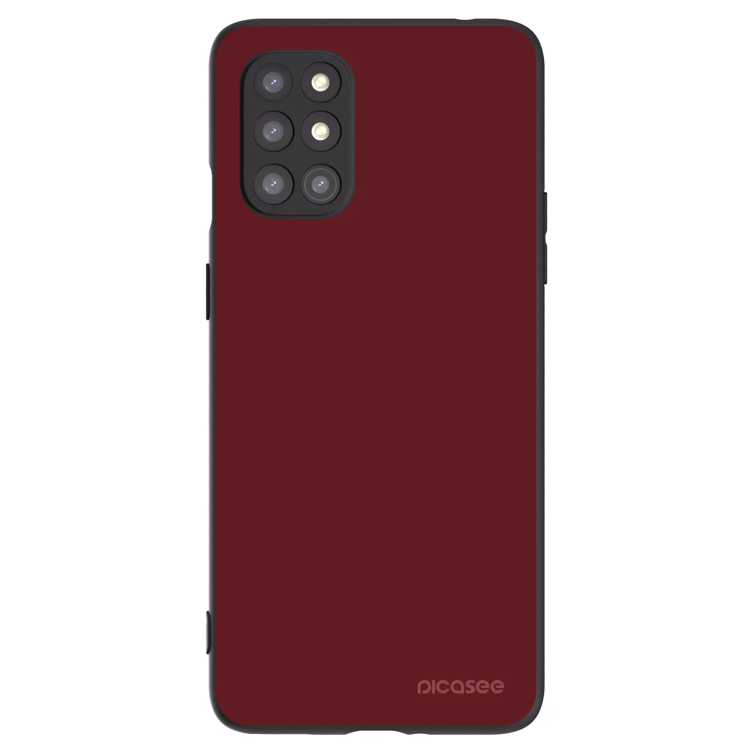 Picasee silikonski črni ovitek za OnePlus 8T - Red Bliss