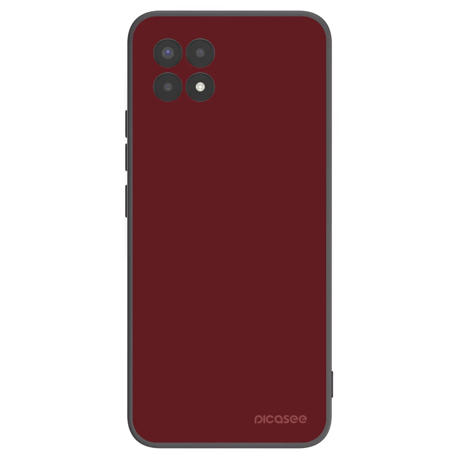 Picasee silikonski črni ovitek za Realme 8i - Red Bliss