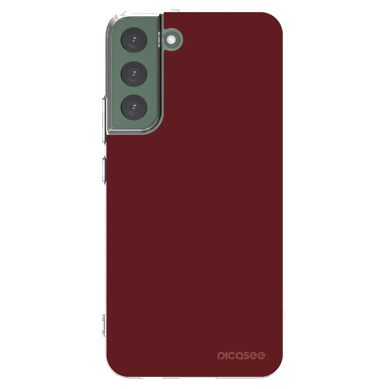 Picasee silikonski prozorni ovitek za Samsung Galaxy S22+ 5G - Red Bliss