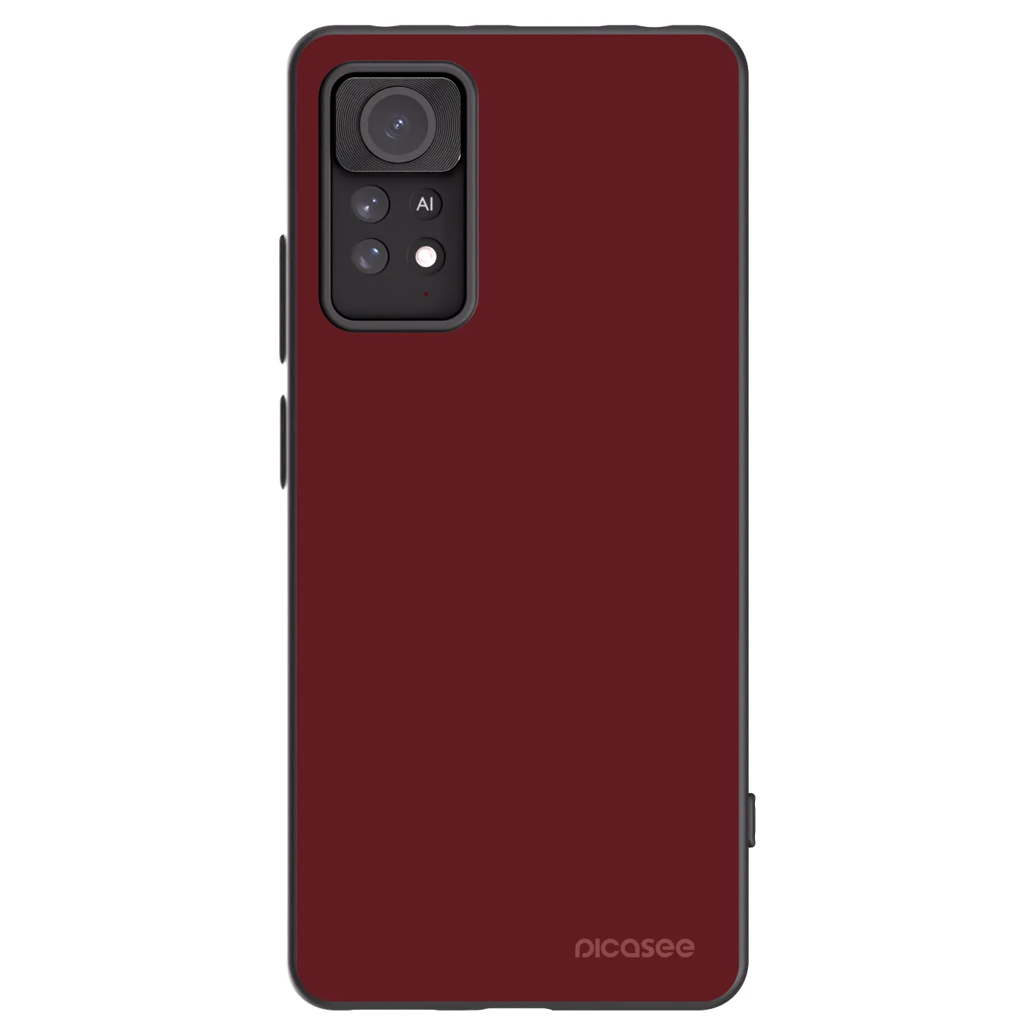 Picasee silikonski črni ovitek za Xiaomi Redmi Note 11 Pro 5G - Red Bliss