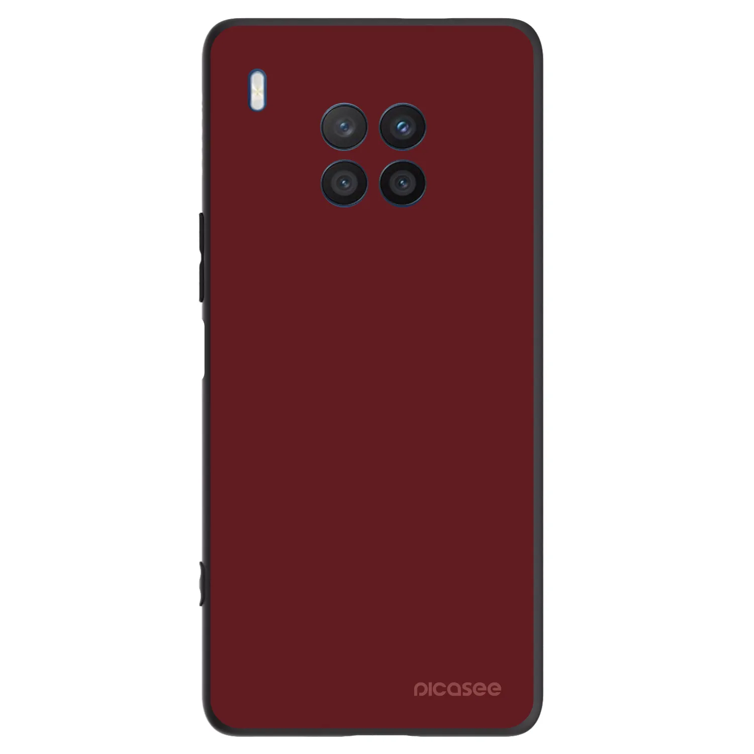 Picasee silikonski črni ovitek za Honor 50 Lite - Red Bliss