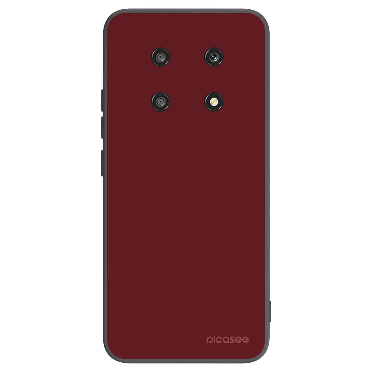 Picasee silikonski črni ovitek za Honor Magic4 Lite 5G - Red Bliss