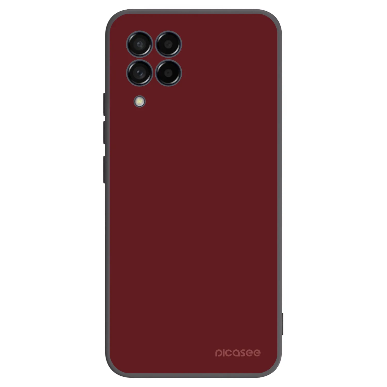 Picasee silikonski črni ovitek za Samsung Galaxy M53 5G - Red Bliss