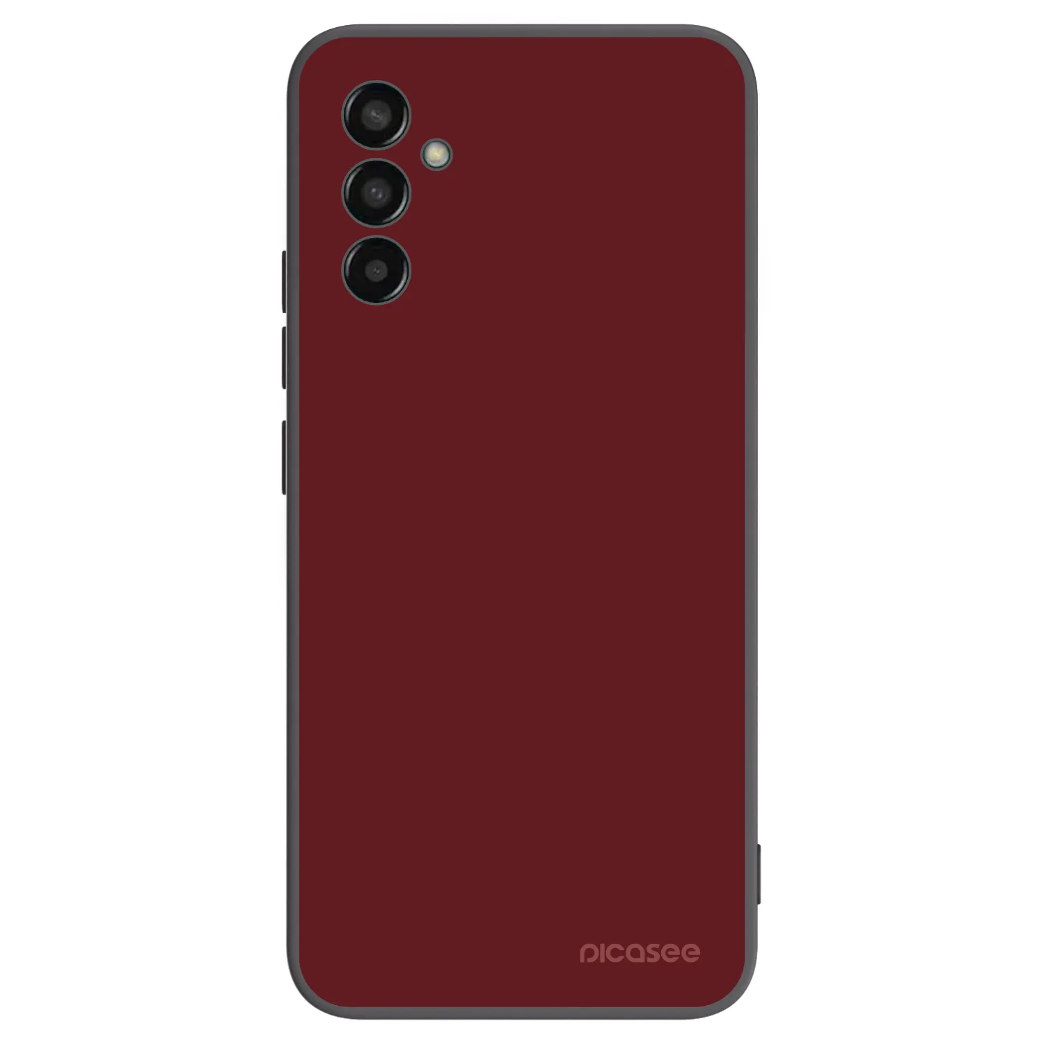 Picasee silikonski črni ovitek za Samsung Galaxy M13 M135F - Red Bliss