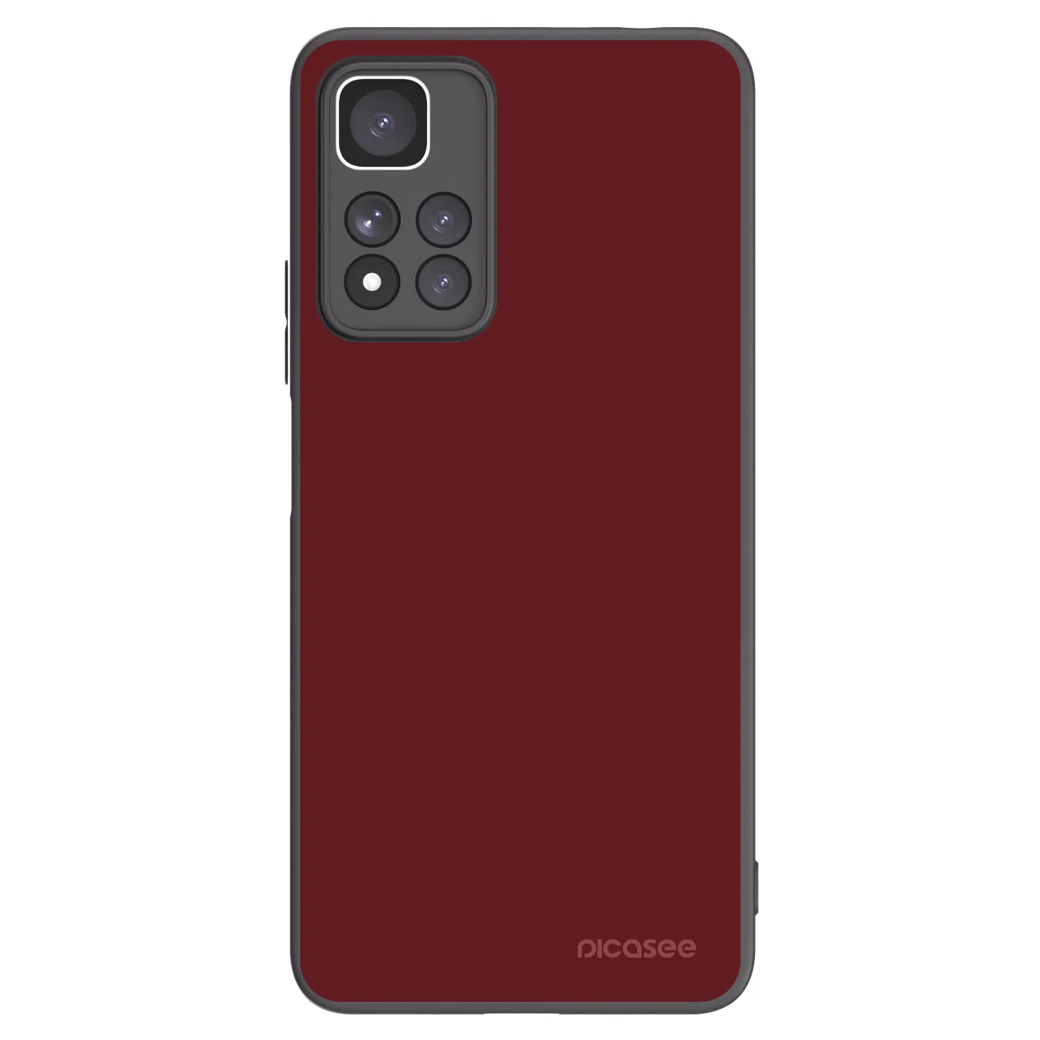 Picasee silikonski črni ovitek za Xiaomi Redmi Note 11 Pro+ 5G - Red Bliss