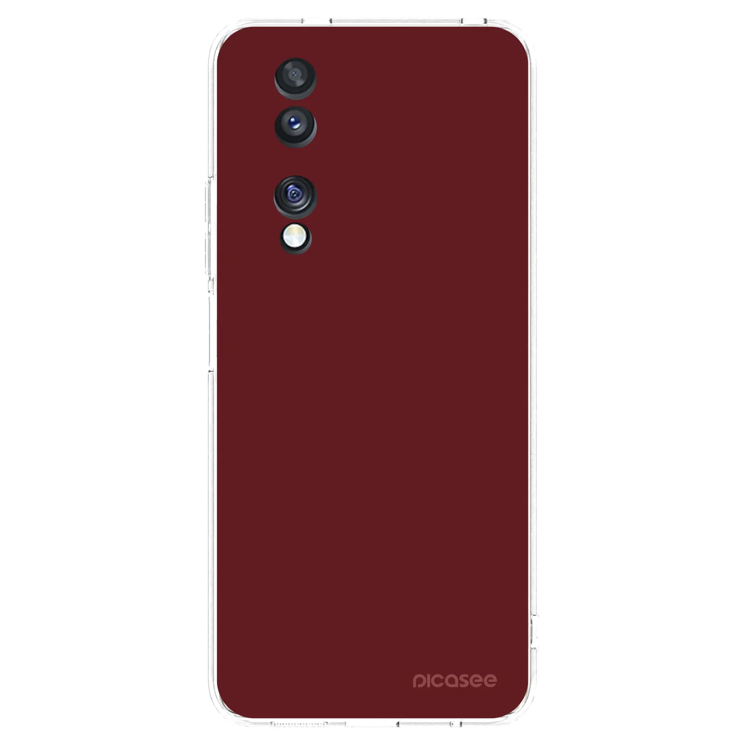 Picasee silikonski prozorni ovitek za Honor 70 - Red Bliss