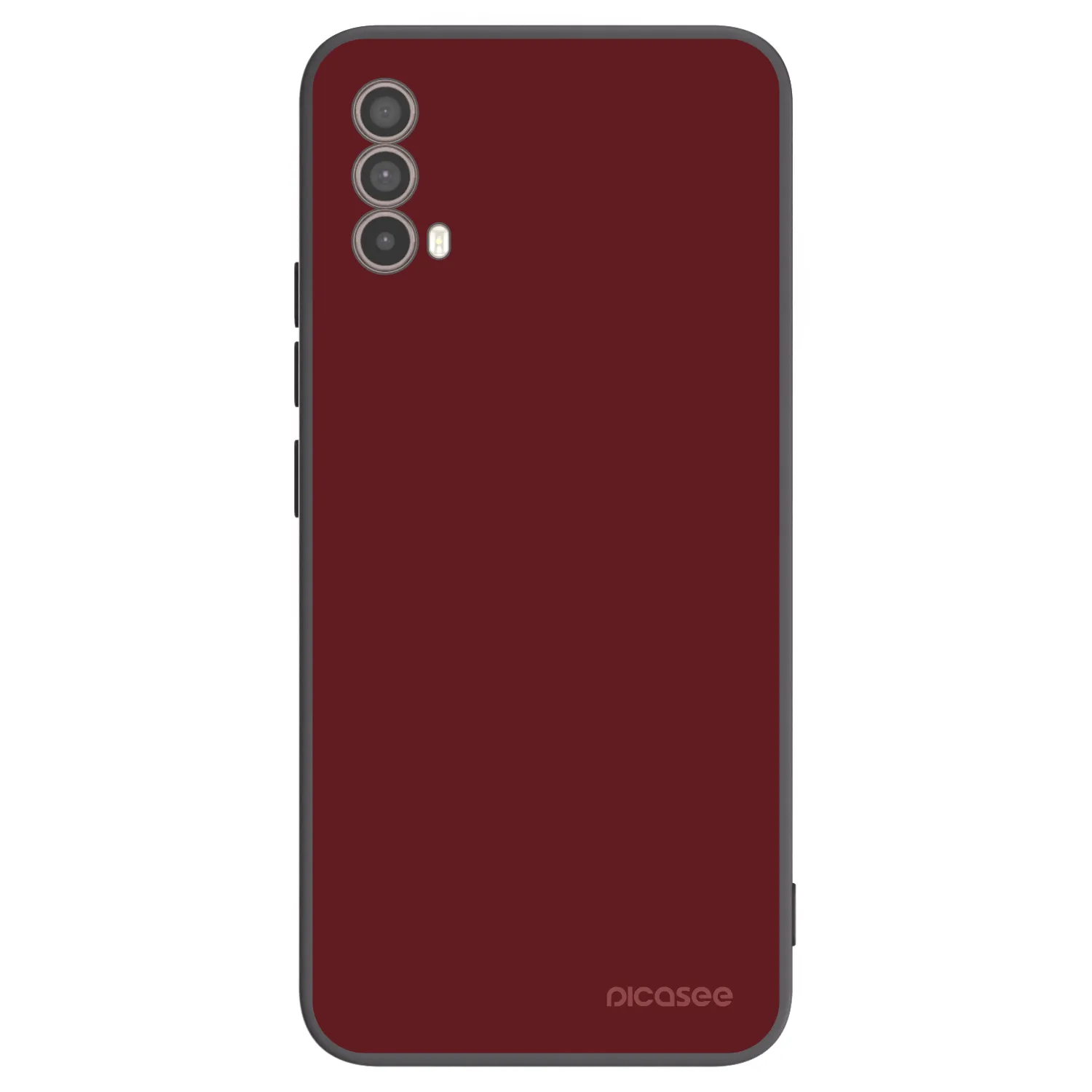 Picasee silikonski črni ovitek za Motorola Moto E40 - Red Bliss