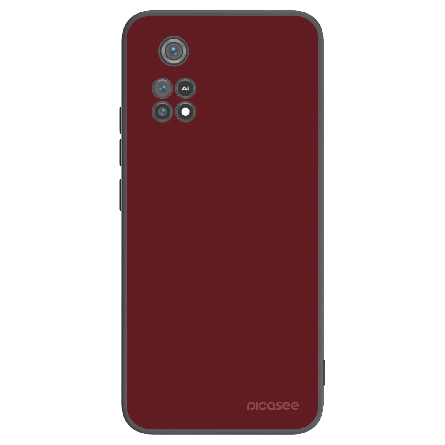 Picasee silikonski črni ovitek za Xiaomi Poco M4 Pro - Red Bliss