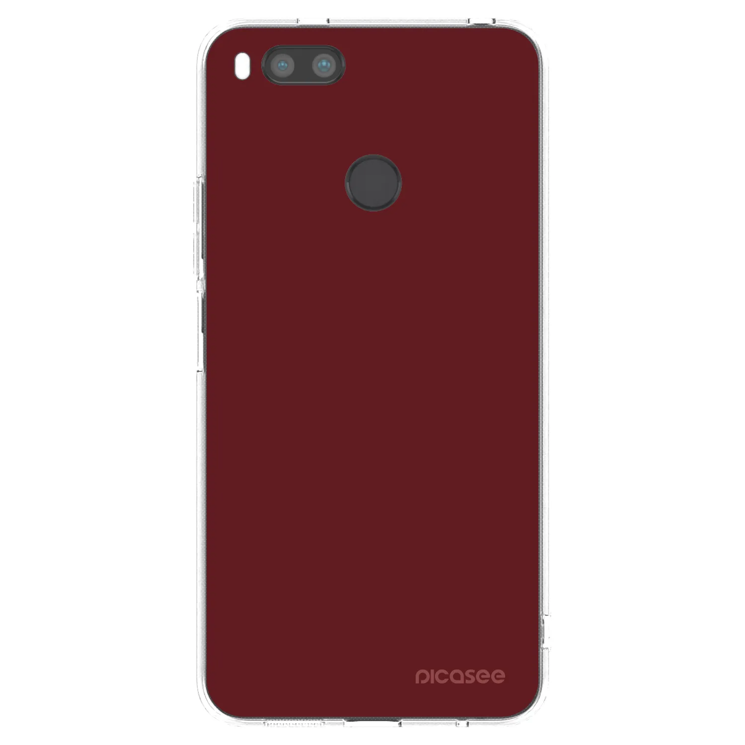 Picasee silikonski prozorni ovitek za Xiaomi Redmi A1 - Red Bliss
