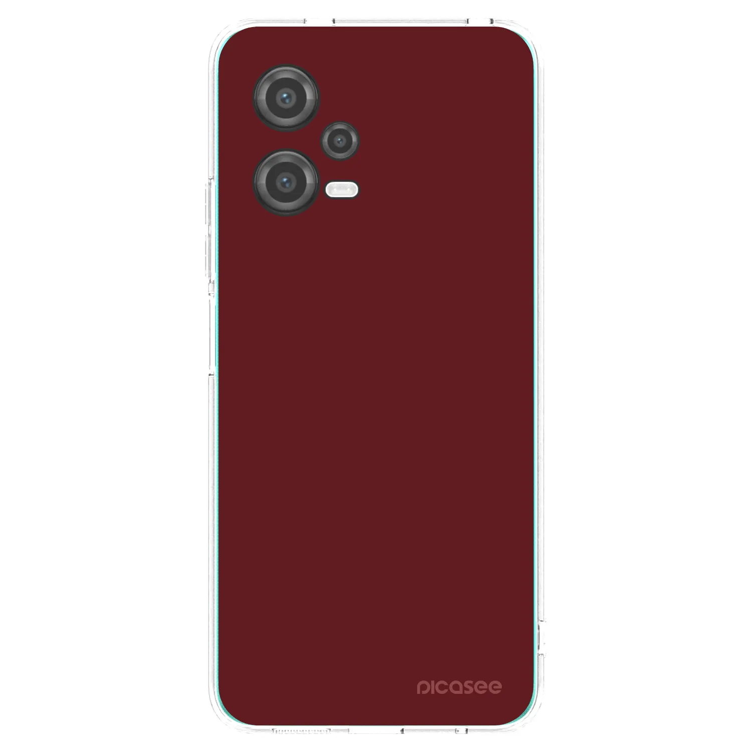 Picasee silikonski prozorni ovitek za Xiaomi Poco X5 - Red Bliss