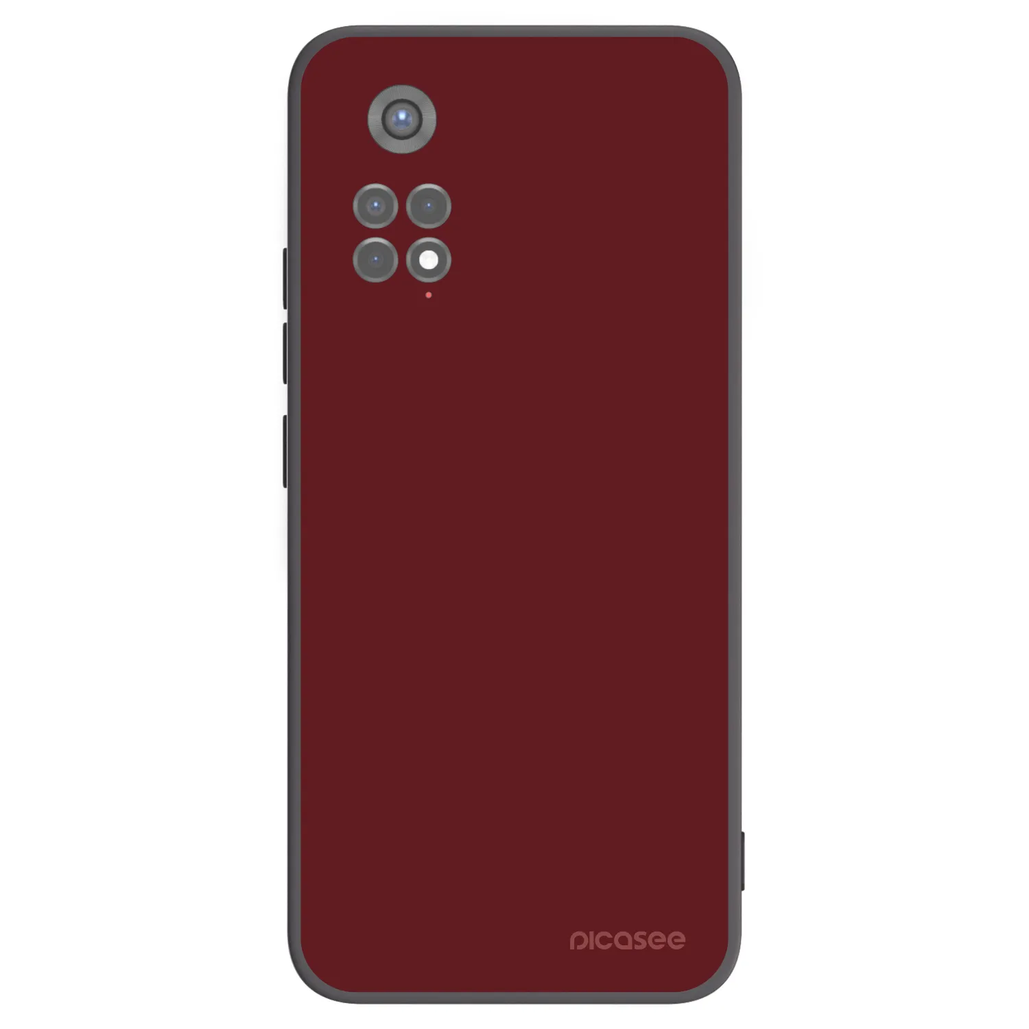 Picasee silikonski črni ovitek za Xiaomi Redmi Note 11S 5G - Red Bliss