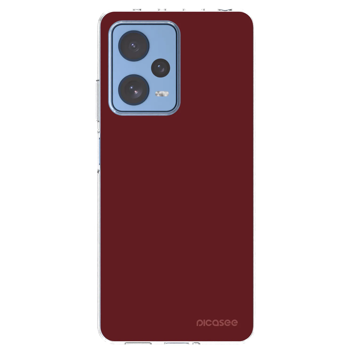 Picasee silikonski prozorni ovitek za Xiaomi Redmi Note 12 Pro 5G - Red Bliss