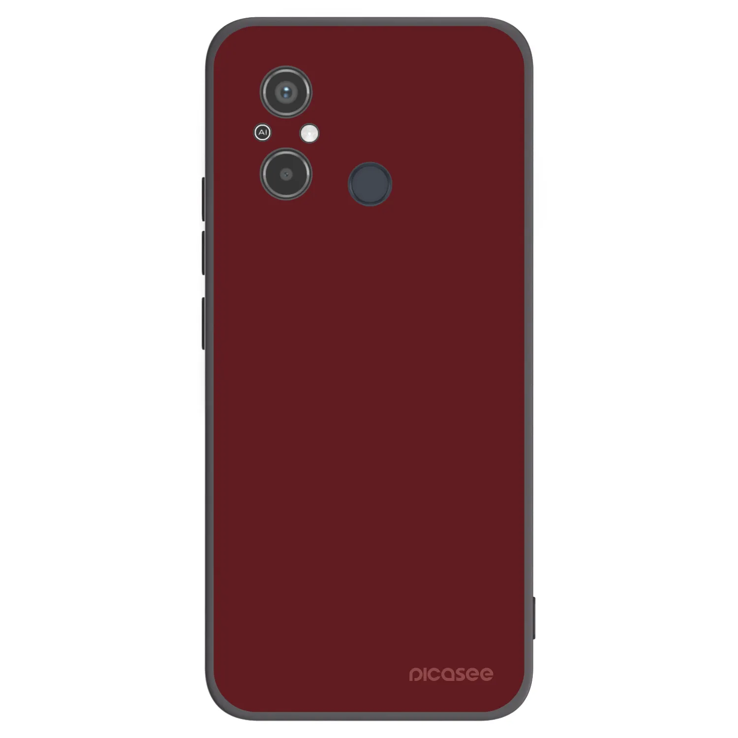 Picasee silikonski črni ovitek za Xiaomi Redmi 12C - Red Bliss