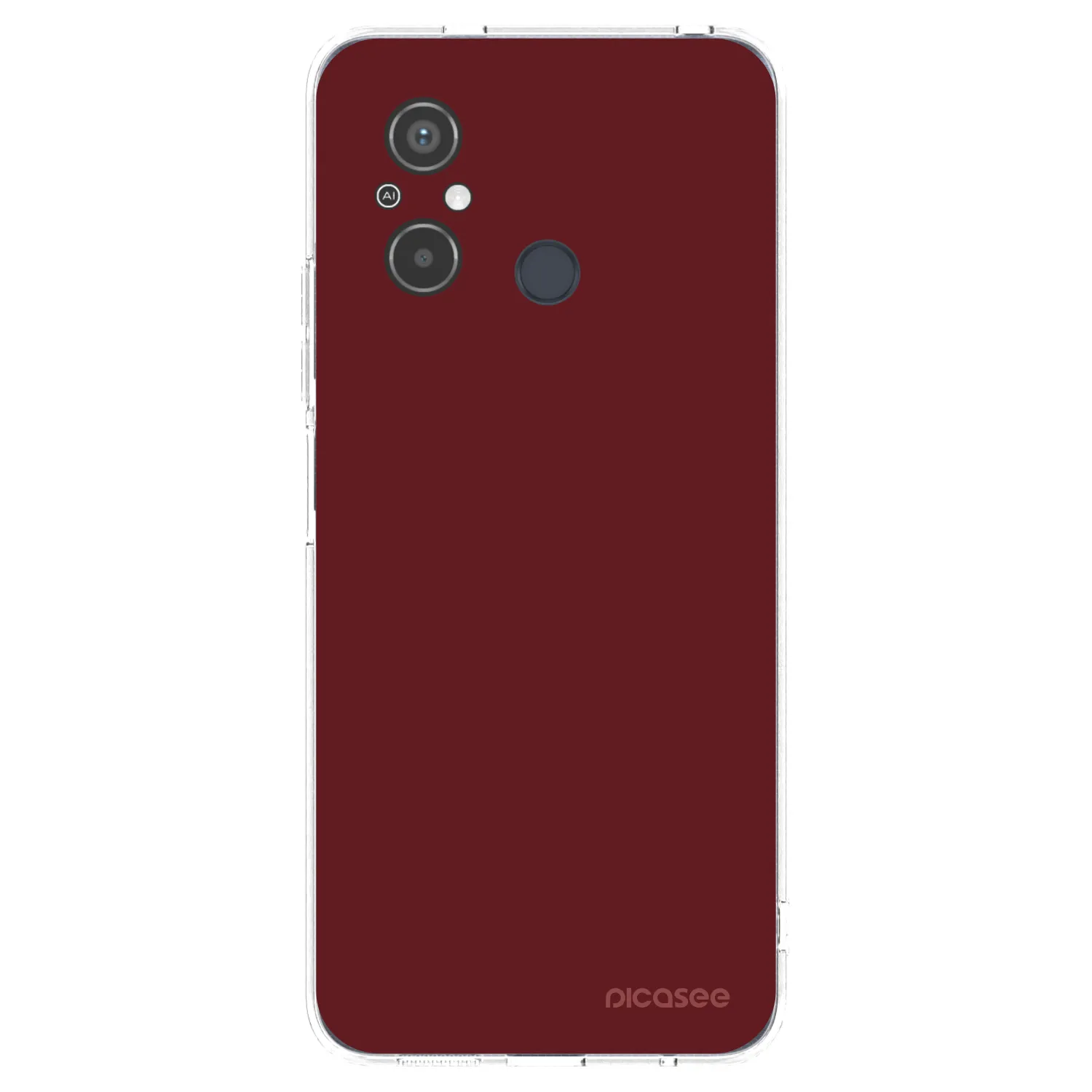 Picasee silikonski prozorni ovitek za Xiaomi Redmi 12C - Red Bliss