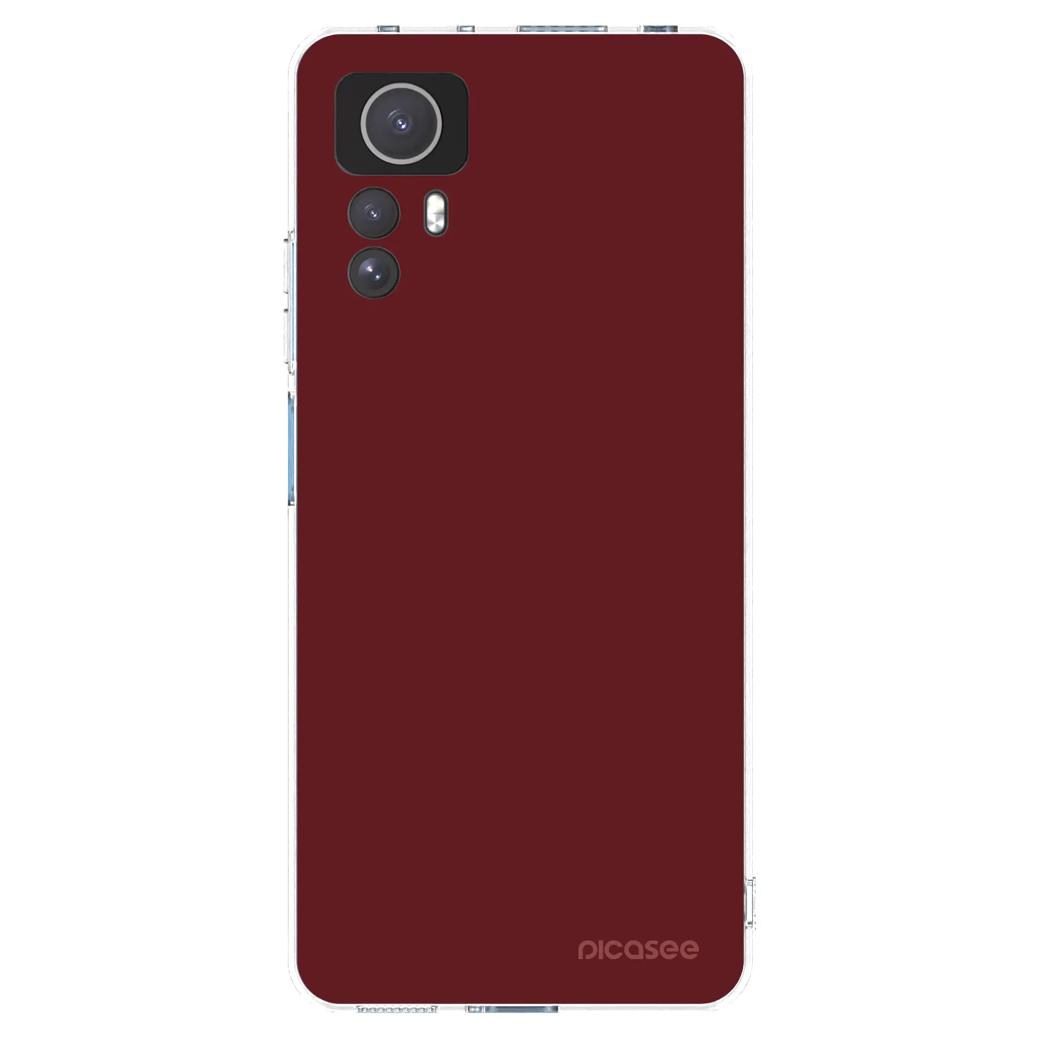 Picasee silikonski prozorni ovitek za Xiaomi Redmi Note 12S - Red Bliss