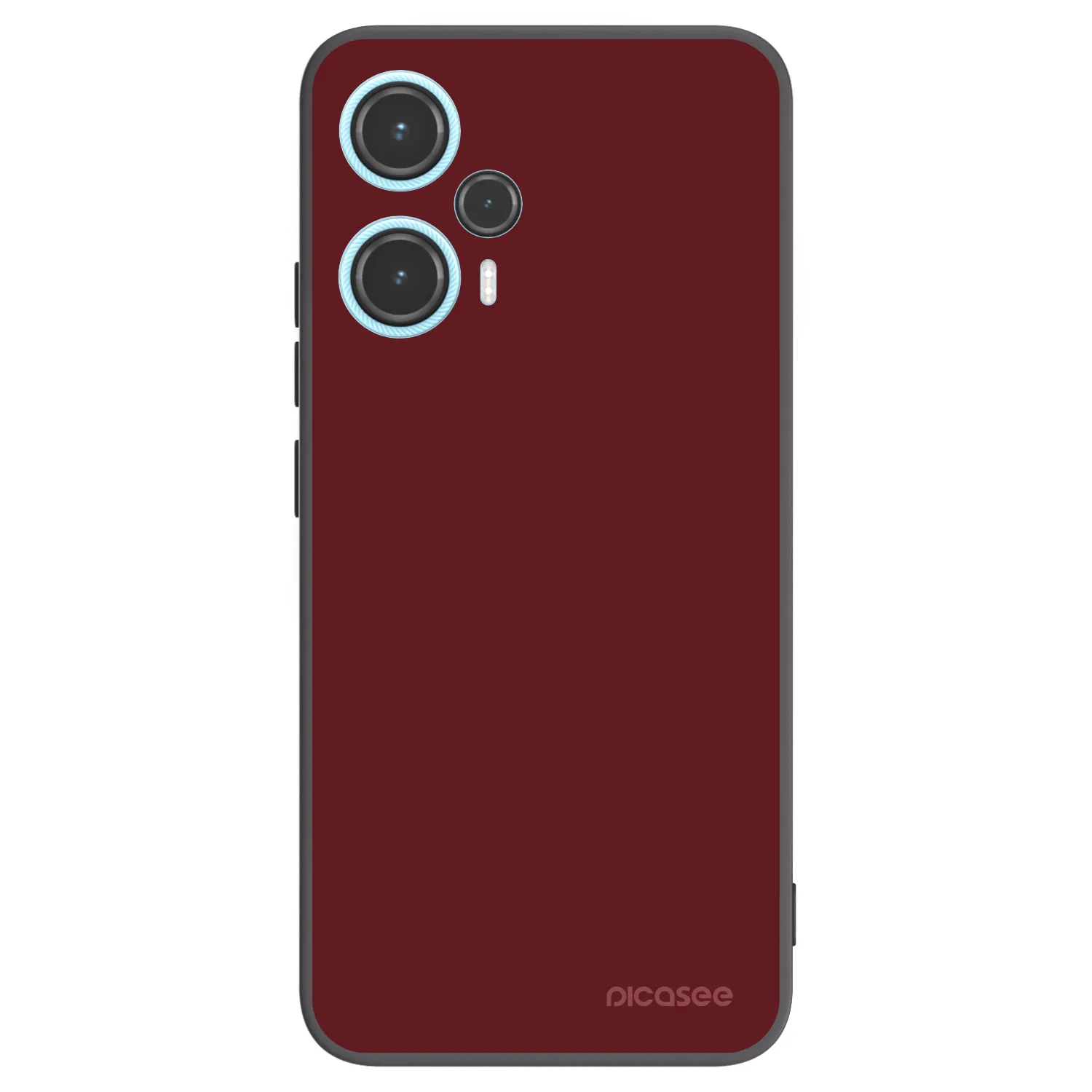 Picasee silikonski črni ovitek za Xiaomi Poco F5 - Red Bliss