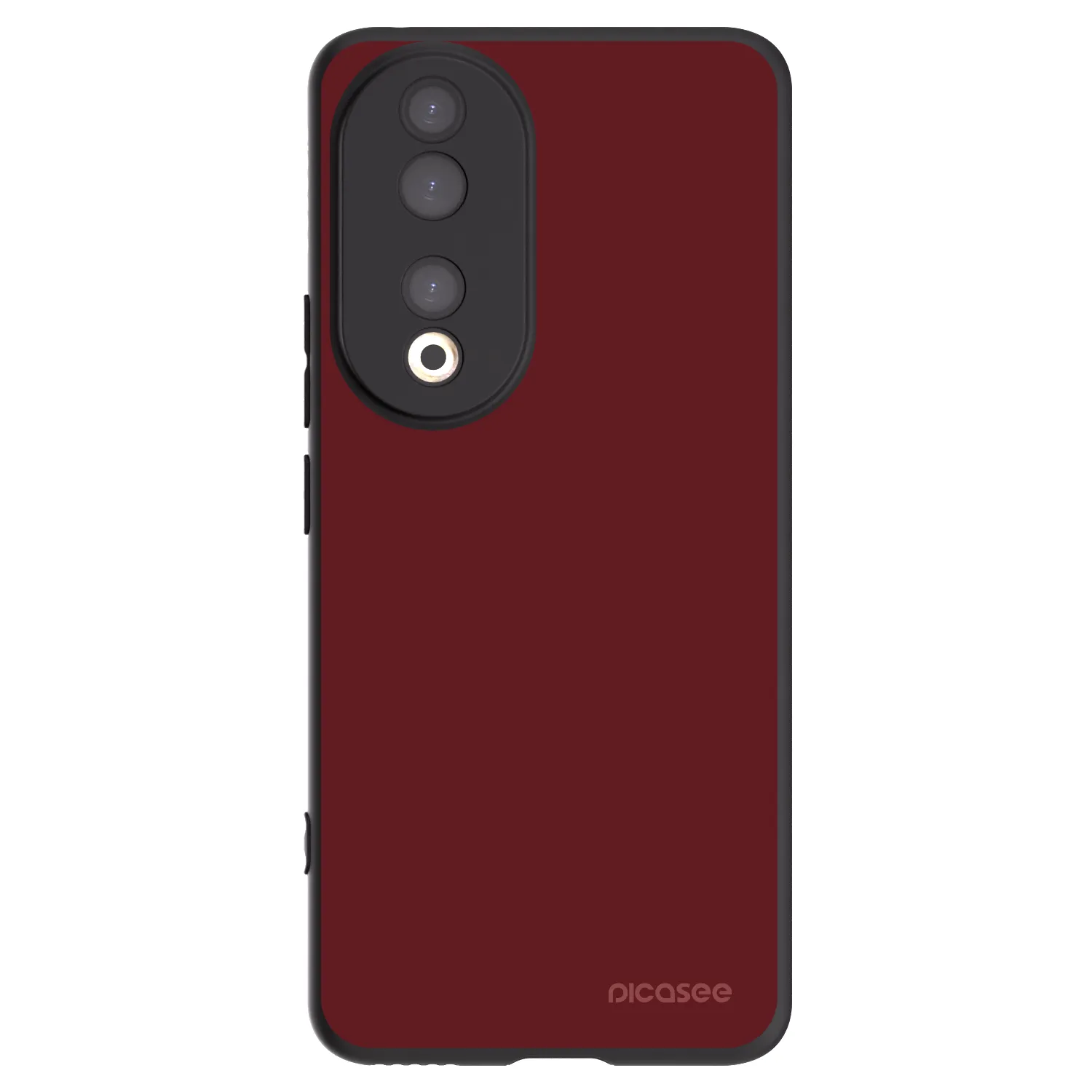 Picasee silikonski črni ovitek za Honor 90 5G - Red Bliss
