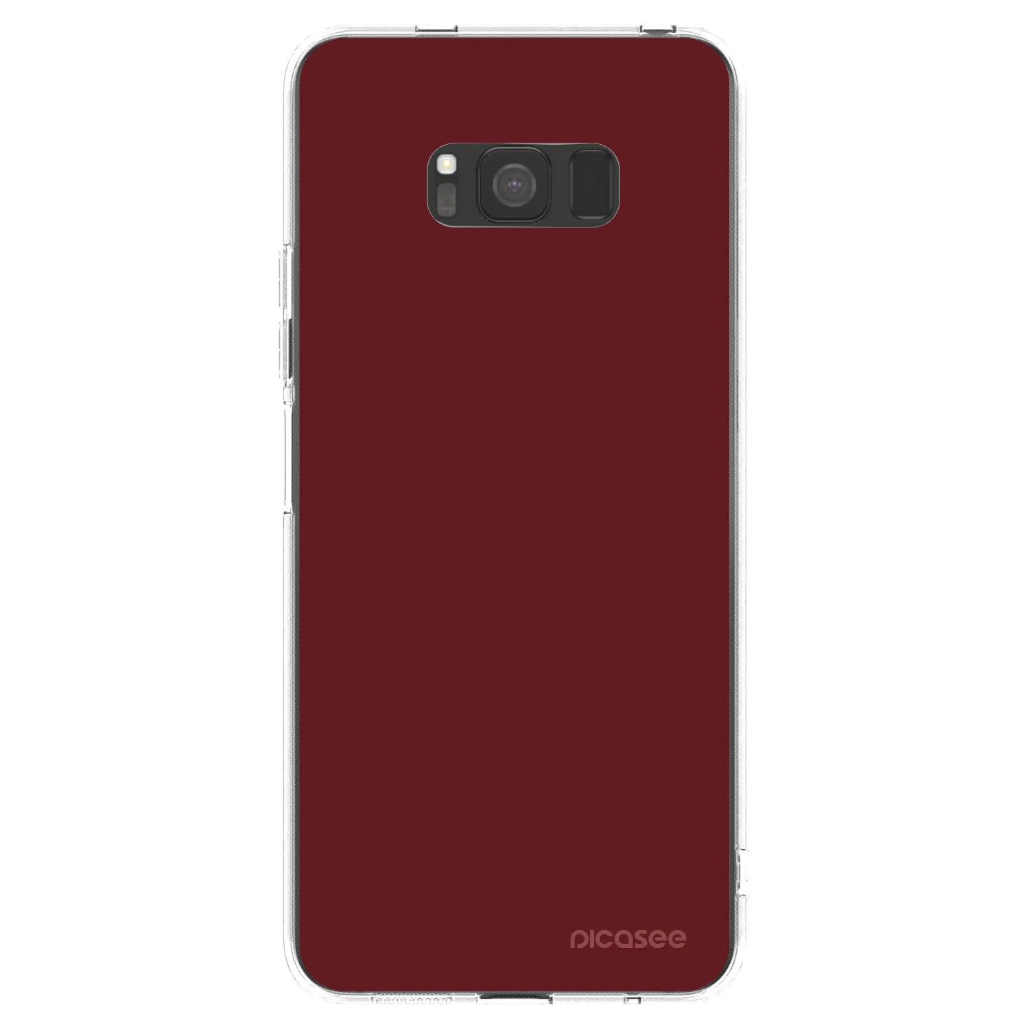 Picasee silikonski prozorni ovitek za Samsung Galaxy S8 G950F - Red Bliss