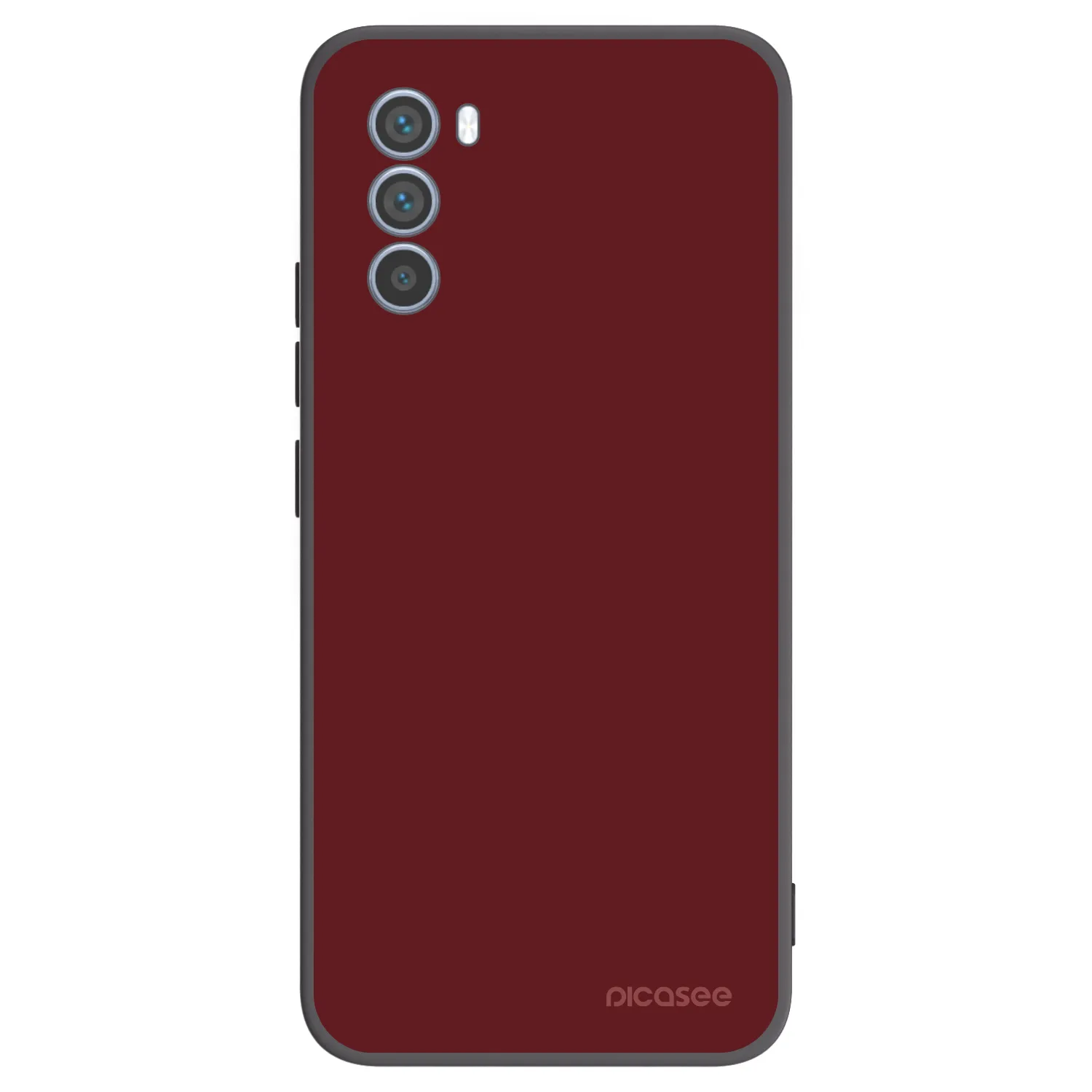 Picasee silikonski črni ovitek za Motorola Moto G62 - Red Bliss