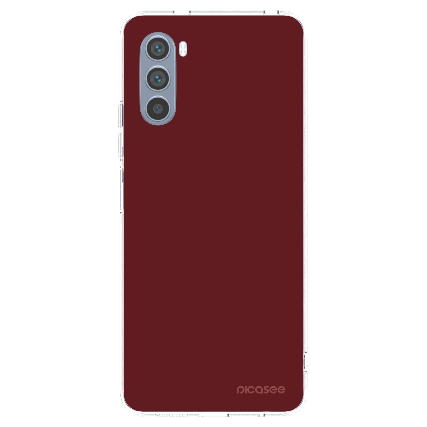 Picasee silikonski prozorni ovitek za Motorola Moto G62 - Red Bliss
