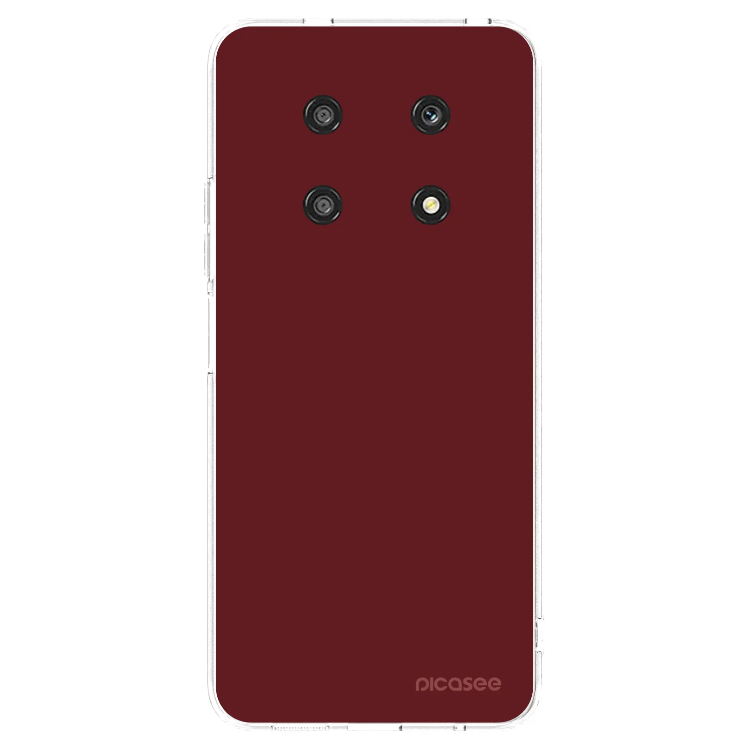 Picasee silikonski prozorni ovitek za Honor Magic4 Lite 5G - Red Bliss
