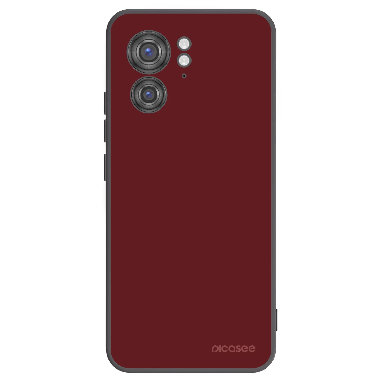 Picasee silikonski črni ovitek za Motorola Edge 40 - Red Bliss