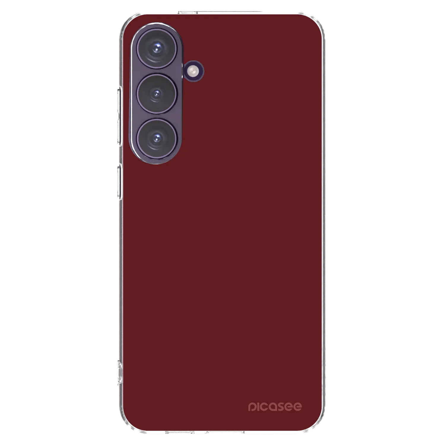 Picasee silikonski prozorni ovitek za Samsung Galaxy S24+ S926B 5G - Red Bliss