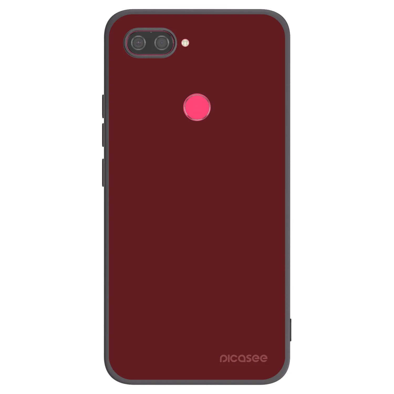 Picasee silikonski črni ovitek za Xiaomi Mi 8 Lite - Red Bliss