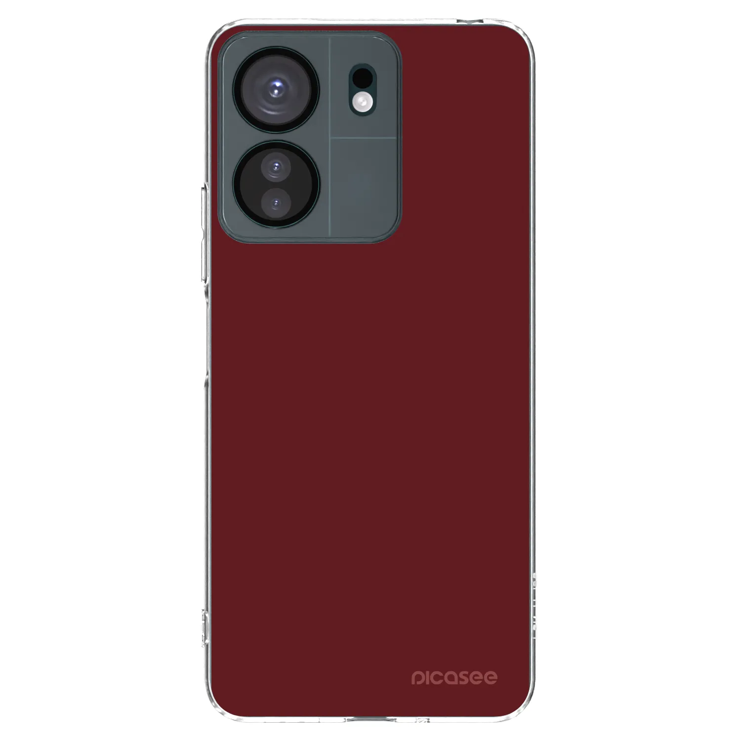 Picasee silikonski prozorni ovitek za Xiaomi Redmi 13C 4G - Red Bliss