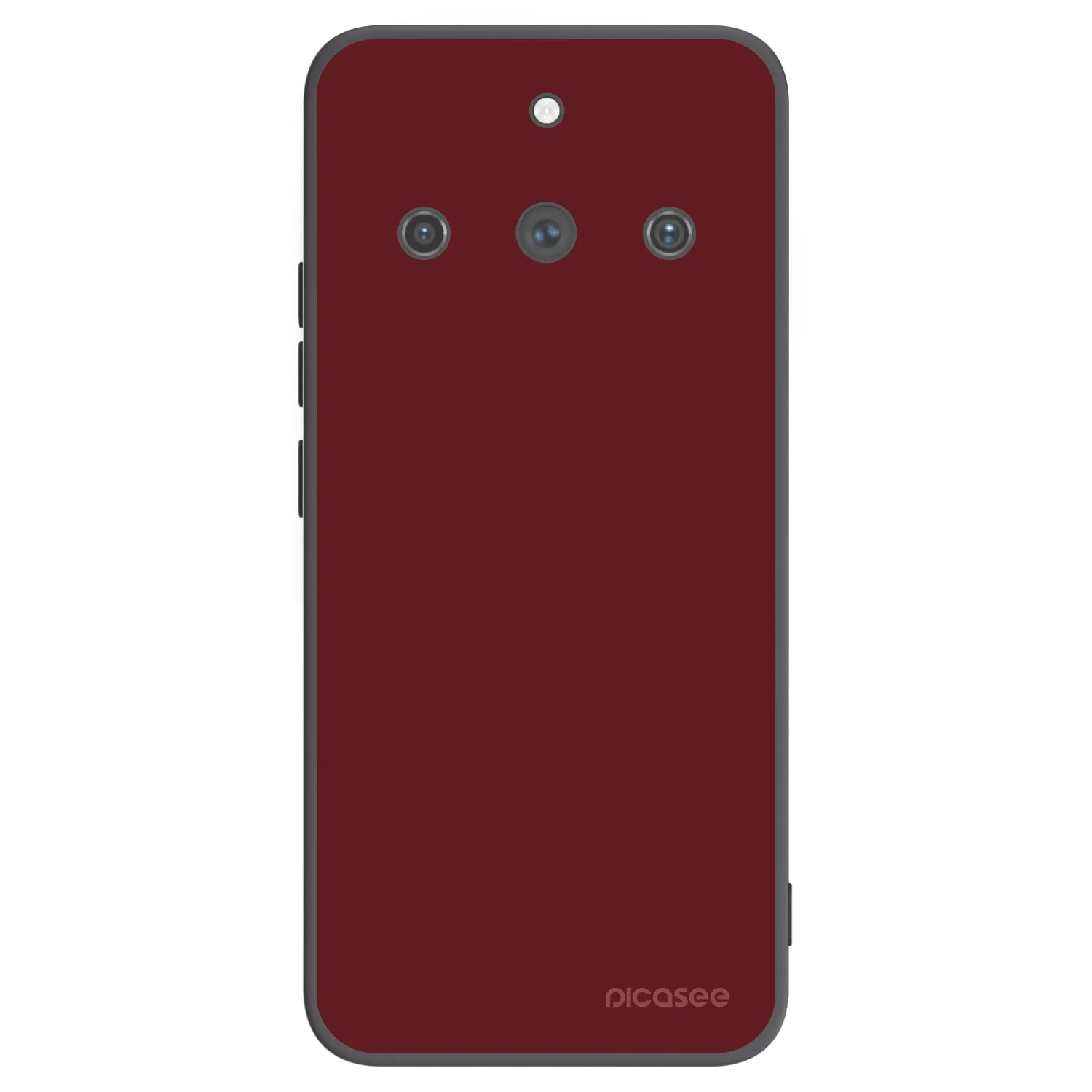 Picasee silikonski črni ovitek za Realme 11 Pro+ - Red Bliss