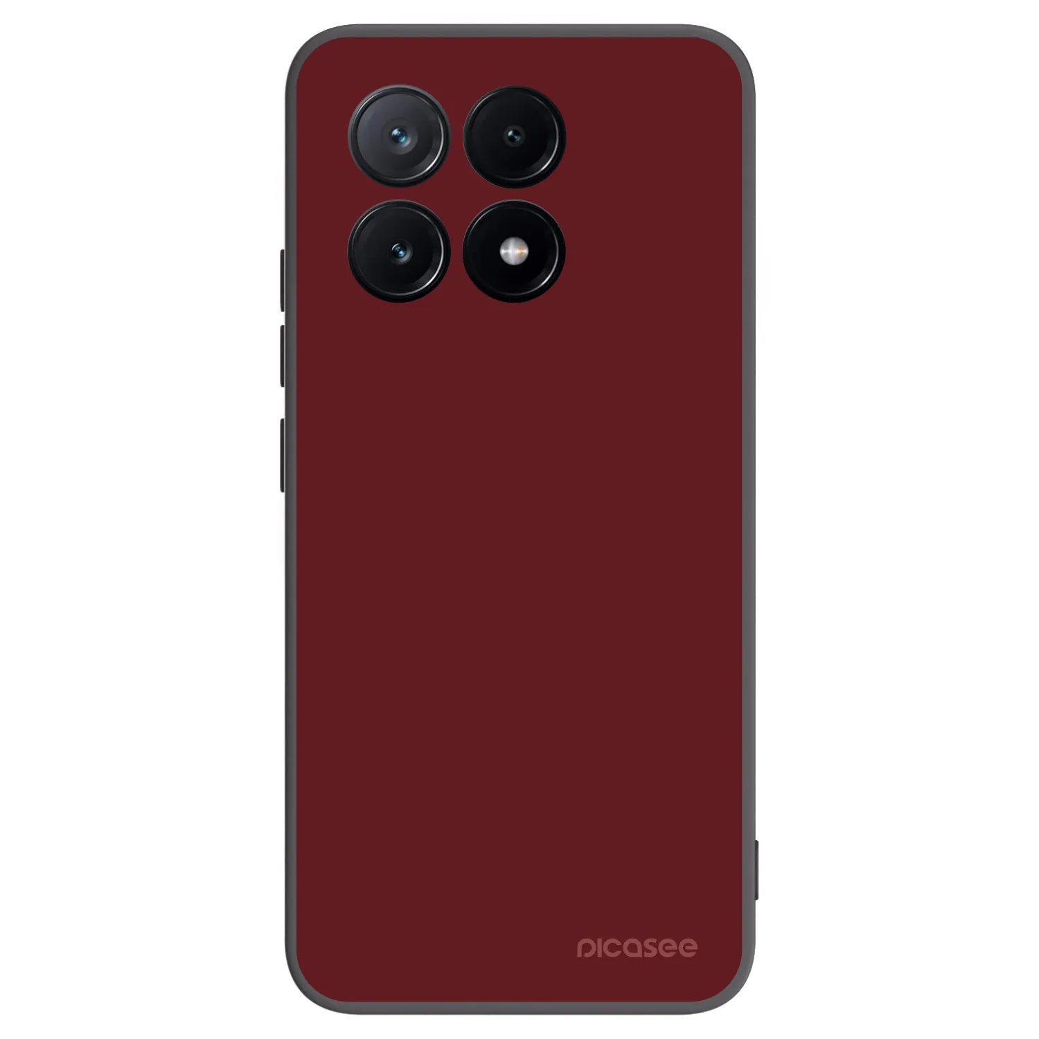 Picasee silikonski črni ovitek za Xiaomi Poco X6 Pro - Red Bliss