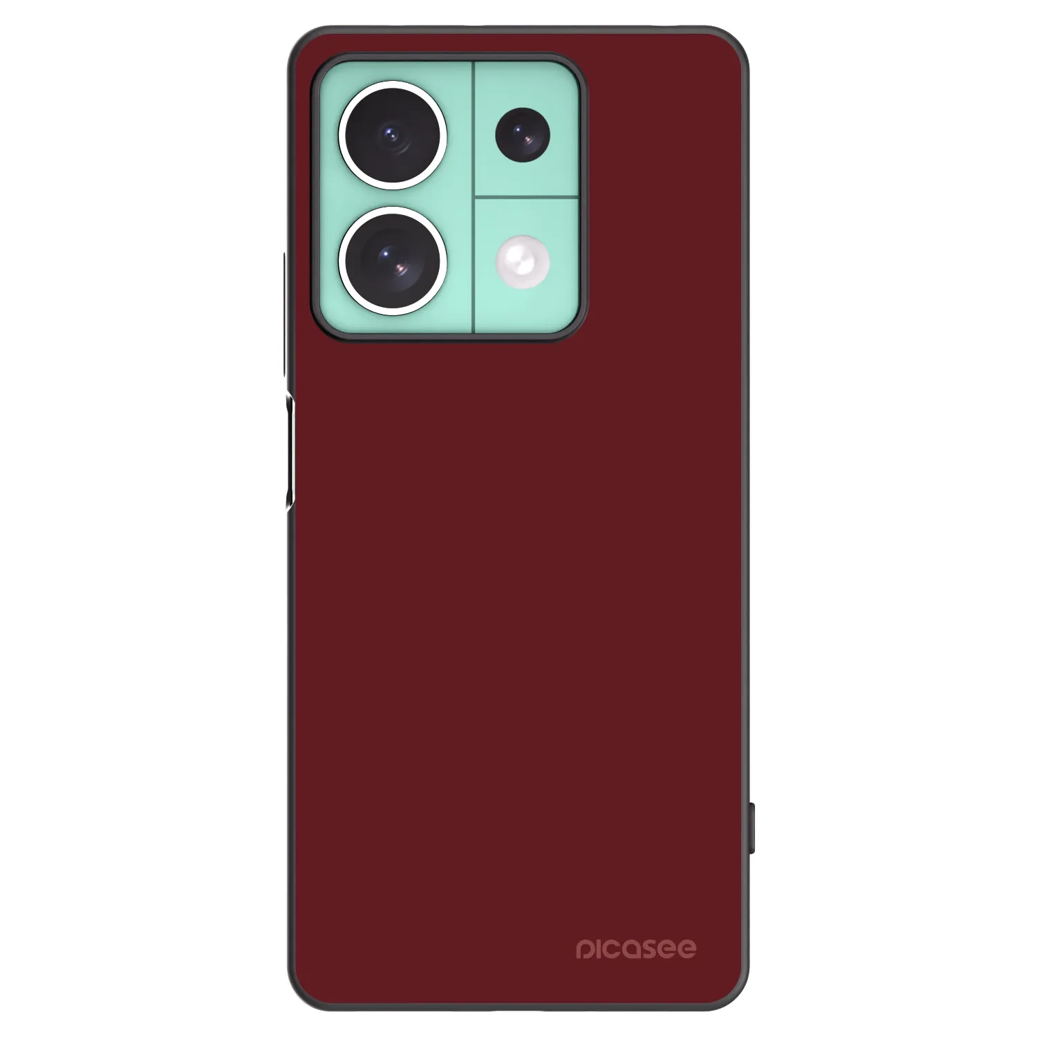 Picasee silikonski črni ovitek za Xiaomi Redmi Note 13 5G - Red Bliss