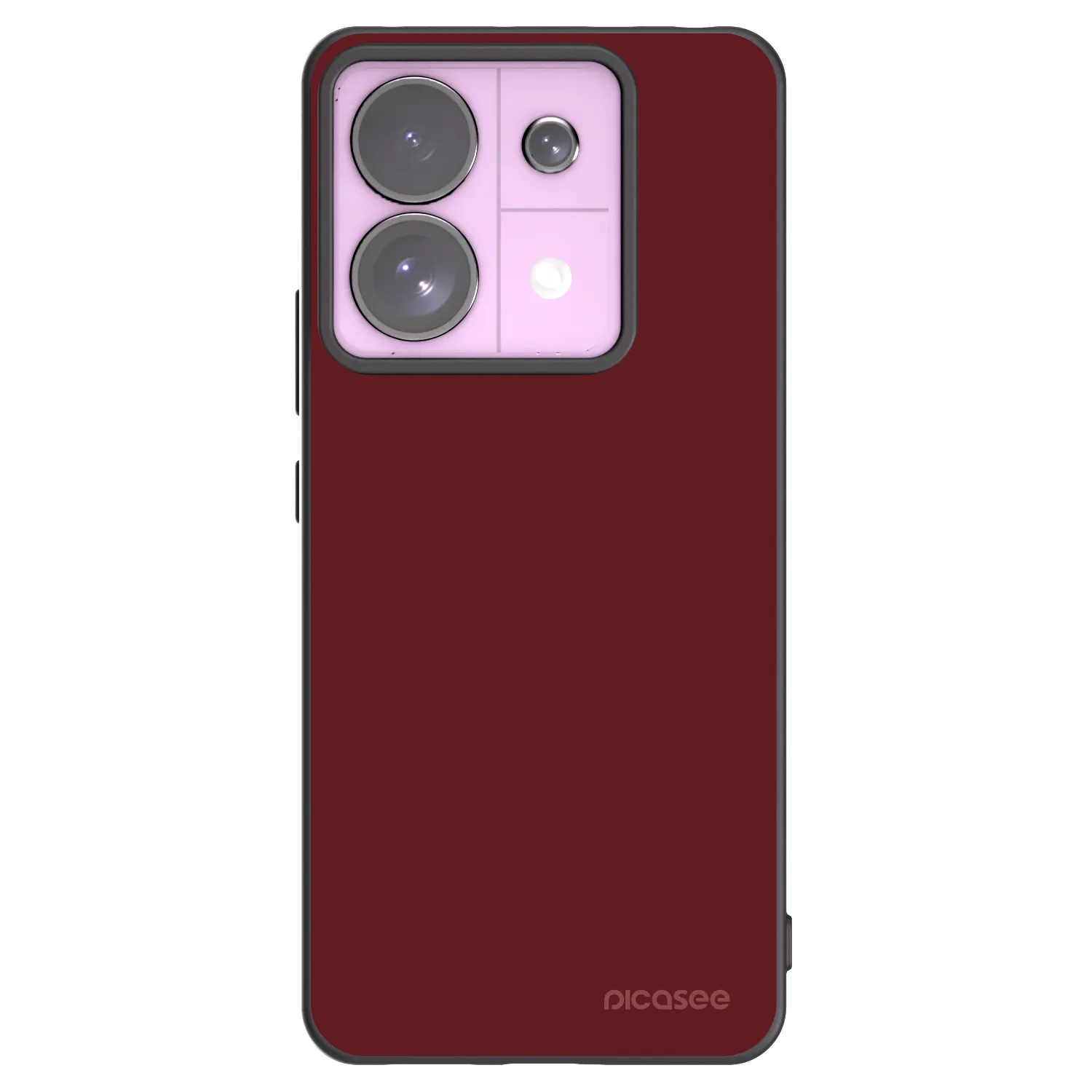 Picasee silikonski črni ovitek za Xiaomi Redmi Note 13 Pro 5G - Red Bliss